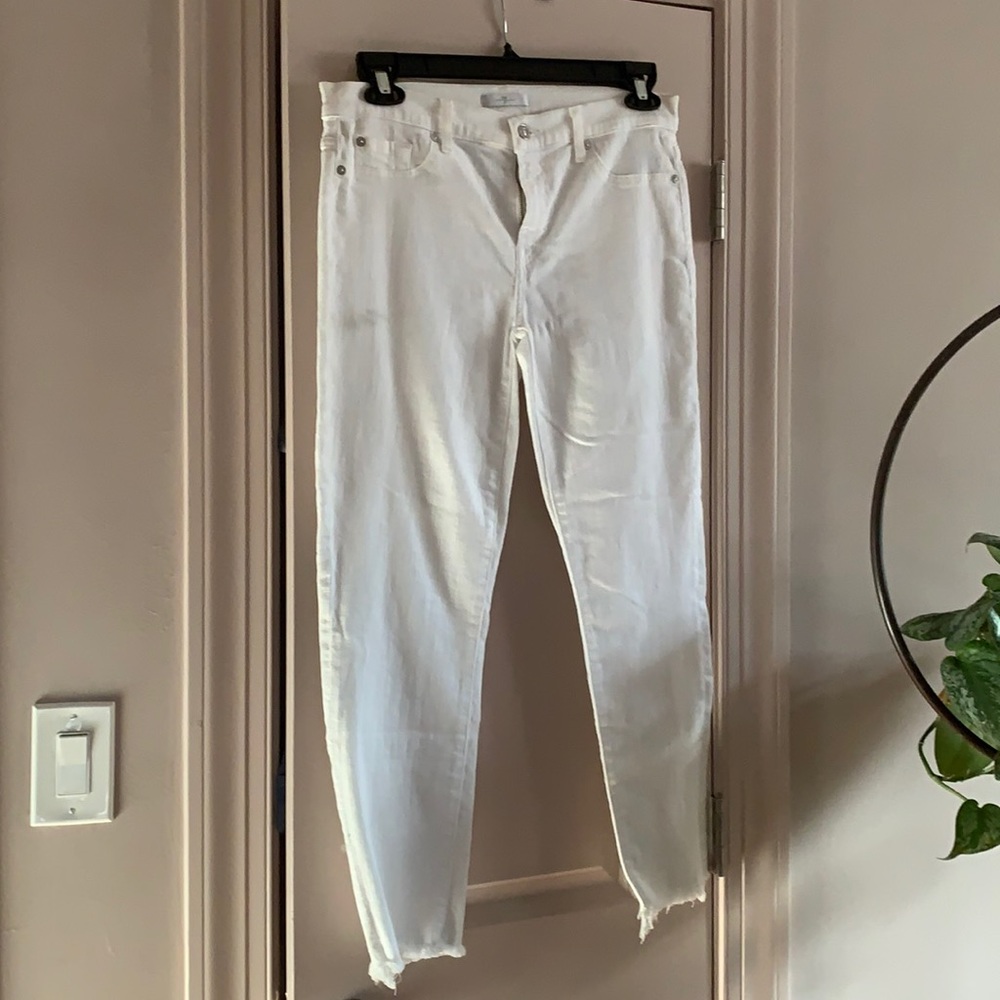 White jeans